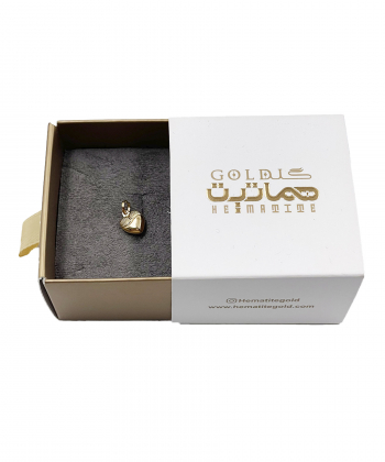 پلاک قلب میترا هماتیت گلد Hematite Gold کد 132235