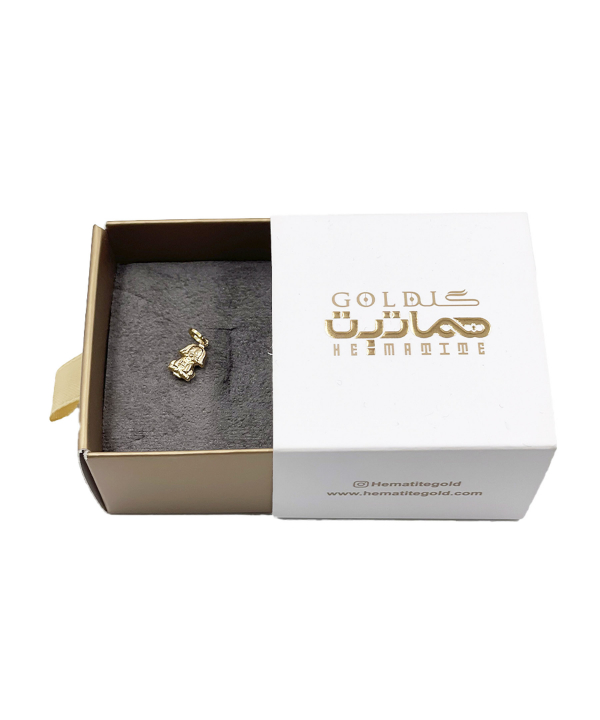 پلاک سگ بامزه هماتیت گلد Hematite Gold کد 132232