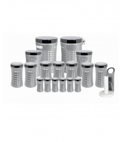 سرویس آشپزخانه 18 پارچه کریستالی ام جی اس MGS کد 22004
