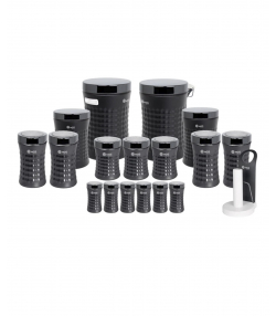 سرویس آشپزخانه 18 پارچه کریستالی ام جی اس MGS کد 22004