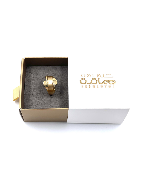 انگشتر ریحان گلاره هماتیت گلد Hematite Gold کد 132250