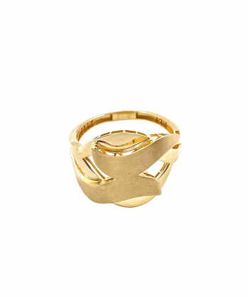 انگشتر ریحان دلارام هماتیت گلد Hematite Gold کد 132251