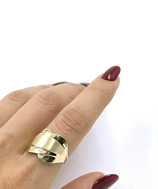 انگشتر ریحان ماجان هماتیت گلد Hematite Gold کد 132254