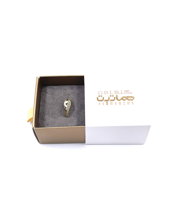 انگشتر آس مهر هماتیت گلد Hematite Gold کد 132260