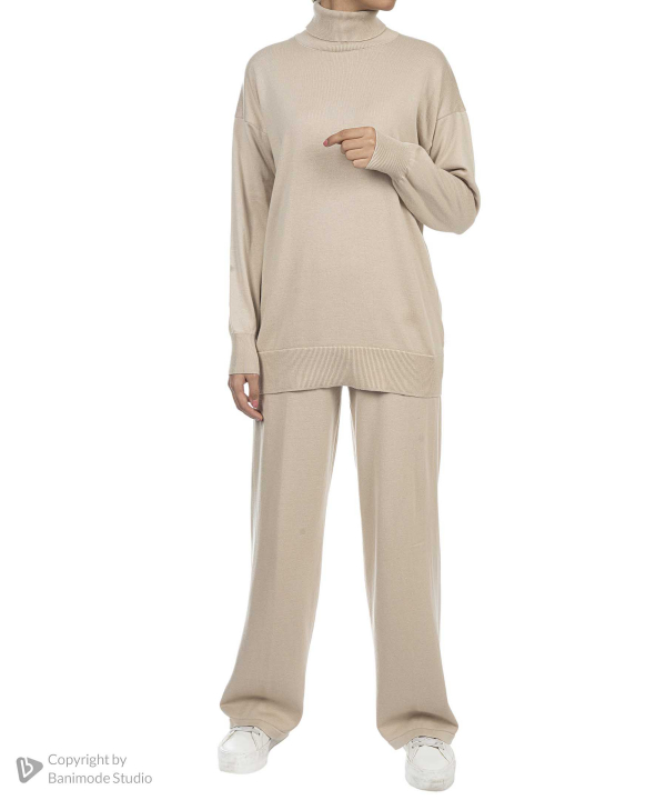 شلوار نخی راحتی زنانه سوپردرای مدل W17A41701T