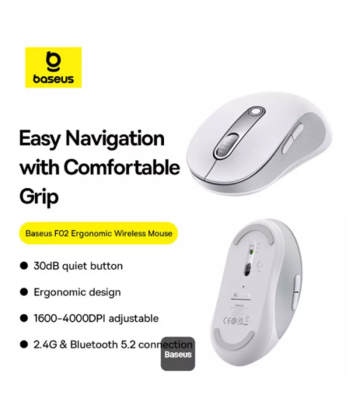 موس بی سیم دو حالته بیسوس B01055505111-01 BS-F02