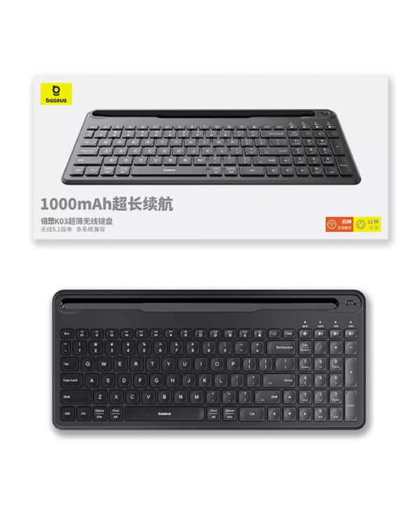 کیبورد بلوتوثی بیسوس B00955505112 BS-K03