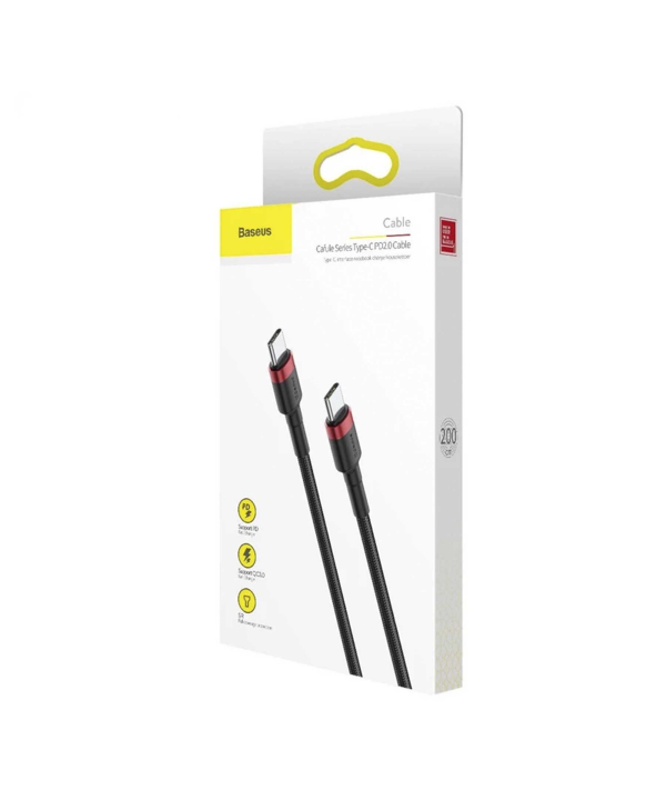 کابل USB-C باسئوس مدل CATKLF-H91 طول 2 متر