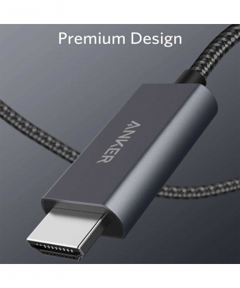 کابل تبدیل USB-C به HDMI 4K انکر مدل A8730 به طول 1.8 متر