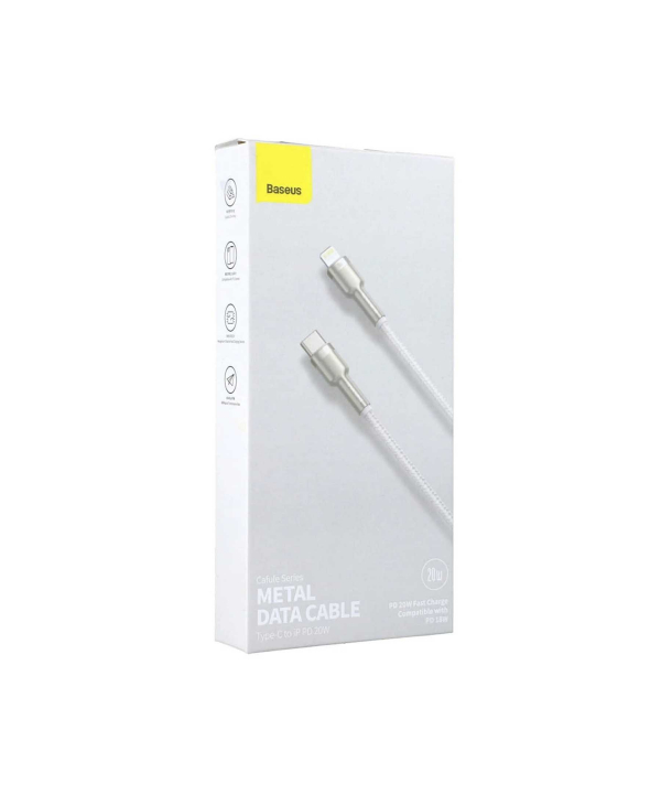 کابل تبدیل USB-C به لایتنینگ باسئوس مدل CATLJK-B02 طول 2 متر