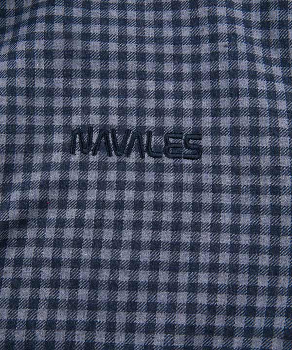 پیراهن مردانه چهارخانه پشمی ناوالس Navales