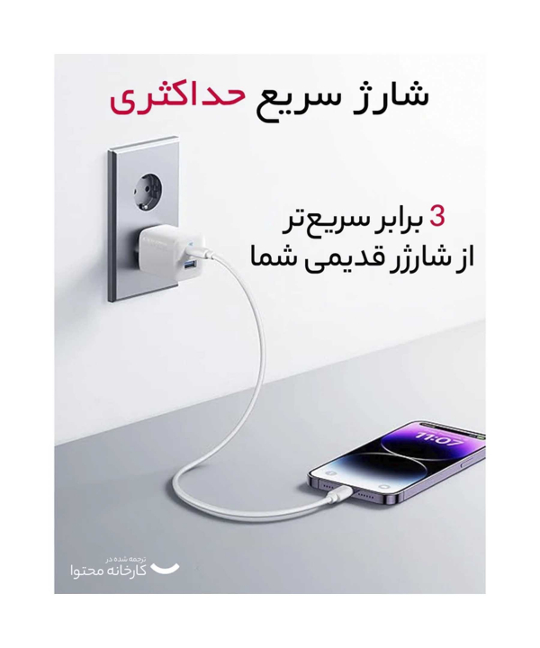 شارژر دیواری انکر Anker 323 Dual Port 33W Charger – مدل A2331