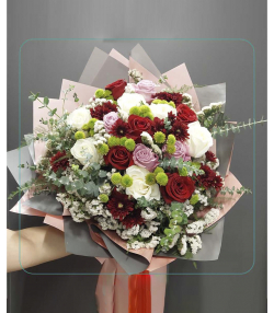 دسته گل دلوین Delvin مدل عسل