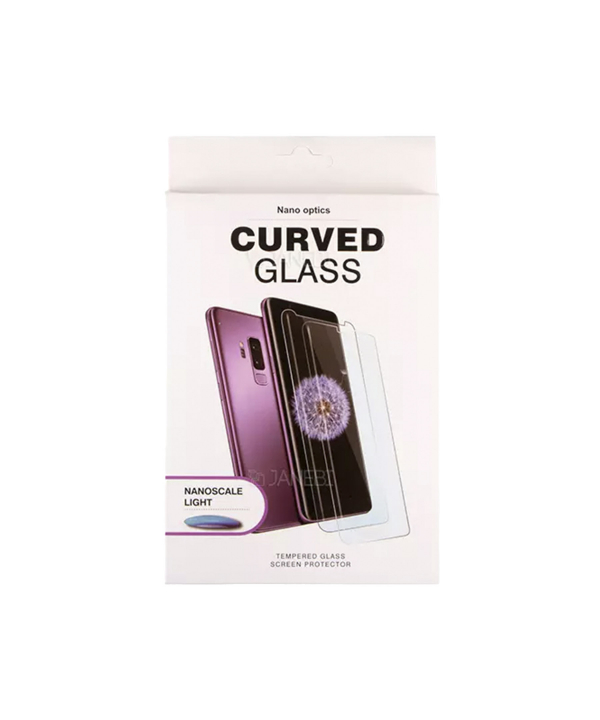 محافظ صفحه نمایش شیشه ای یو وی سامسونگ UV Nano Glass Samsung Galaxy S8 Plus