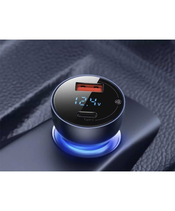 شارژر فندکی فست شارژ ماشین تایپ سی بیسوس CCKX-C0A