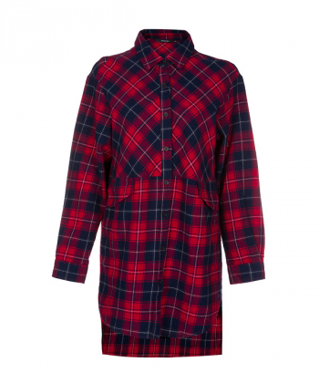 مانتو چهارخانه زنانه جین وست Jeanswest