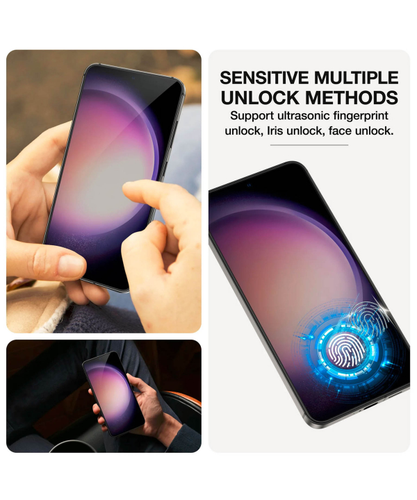 گلس تمام صفحه گوشی سامسونگ اس 24 Full Glass Screen Protector
