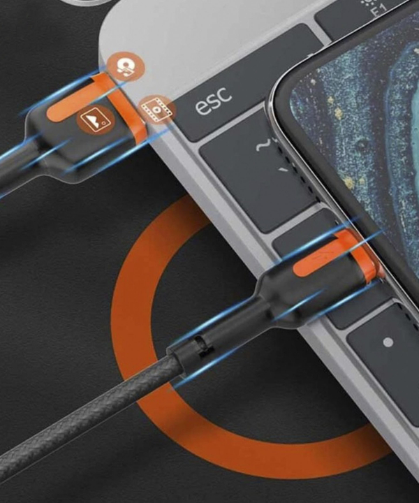 کابل تبدیل USB به لایتنینگ کینگ استار مدل K32i طول 1 متر