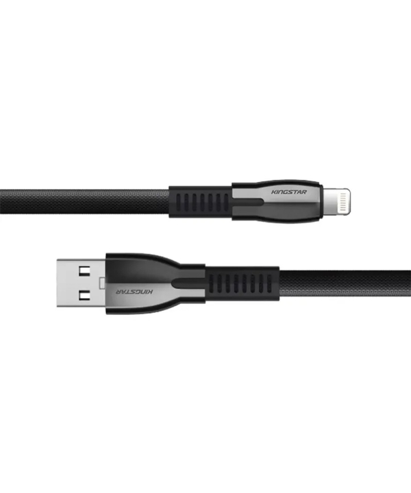 کابل تبدیل USB به لایتنینگ کینگ استار مدل K345 طول 1 متر