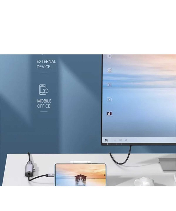 هاب شارژر تایپ سی 6 پورت مک دودو Mcdodo HU-7740 6 in 1 USB-C HUB