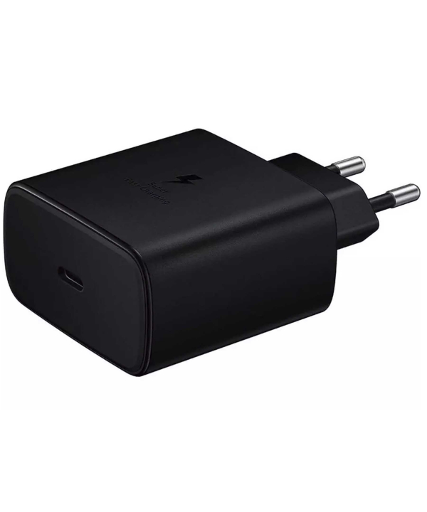 شارژر اصلی تایپ سی سامسونگ 45 واتی با کابل دو سر تایپ سی یک متری Samsung Super Fast Charger 45W EP-TA845