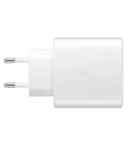 شارژر اصلی تایپ سی سامسونگ 45 واتی با کابل دو سر تایپ سی یک متری Samsung Super Fast Charger 45W EP-TA845