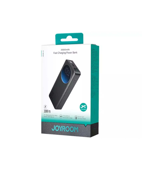 پاور بانک تایپ سی و یو اس بی 30 وات 20000 جویروم JR-PBF02
