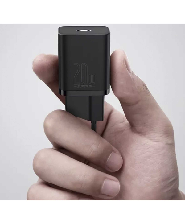 شارژر دیواری فست شارژ بیسوس Baseus Super Si Quick Charger 1C 20W CCSUP-A03