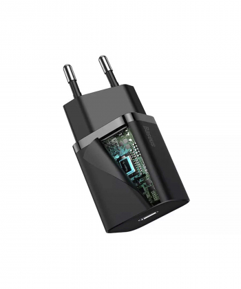 شارژر دیواری فست شارژ بیسوس Baseus Super Si Quick Charger 1C 20W CCSUP-A03