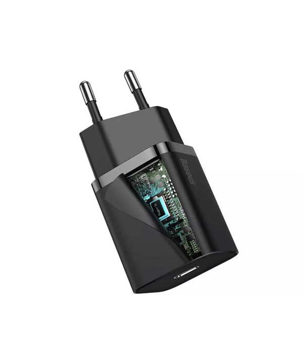 شارژر دیواری فست شارژ بیسوس Baseus Super Si Quick Charger 1C 20W CCSUP-A03