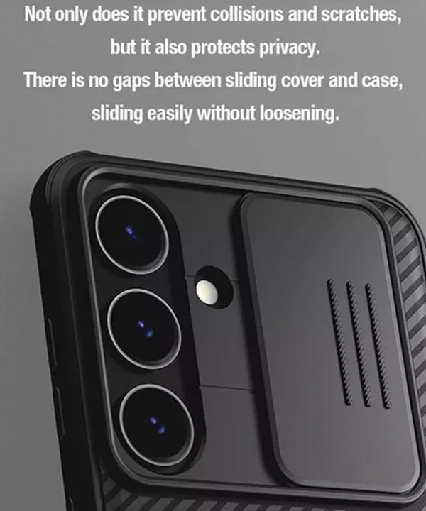 قاب محافظ گوشی سامسونگ گلکسی اس 24 نیلکین CamShield Pro cover case