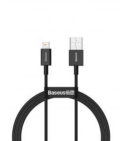 کابل شارژ سریع و انتقال داده یک متری لایتنینگ بیسوس Baseus superior series fast charging 1m cable 2.4A