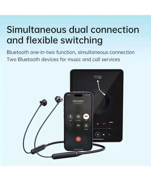 هندزفری بلوتوث گردنی راک Y6