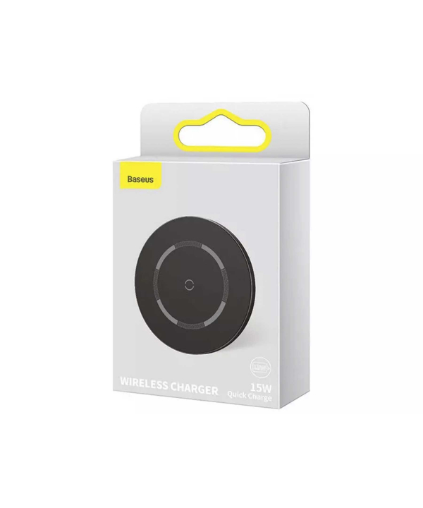 شارژر وایرلس سریع مگنتی بیسوس Baseus Simple Magnetic Wireless Charger WXJK-E01
