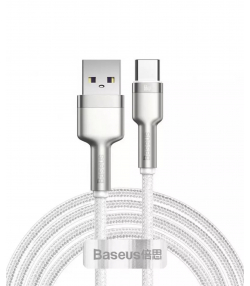 کابل تایپ سی شارژر سریع 66 وات بیسوس Baseus Cafule Series Metal Data Cable USB to Type-C 2m CAKF000101