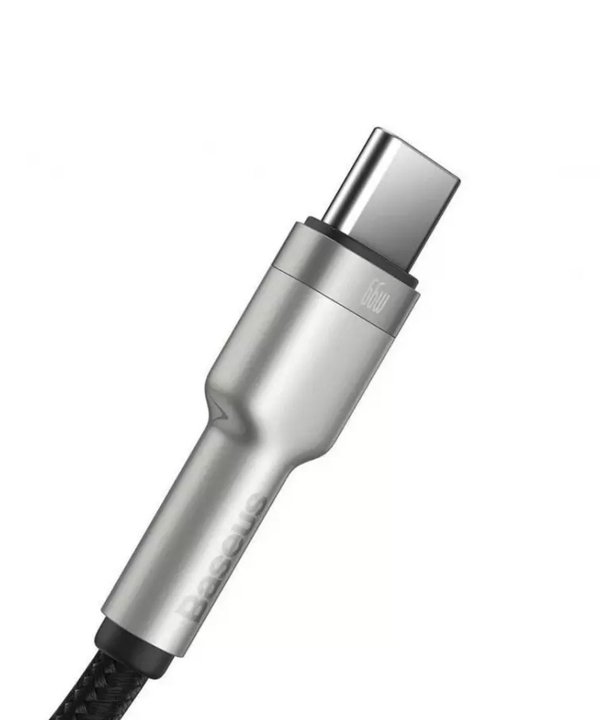 کابل تایپ سی شارژر سریع 66 وات بیسوس Baseus Cafule Series Metal Data Cable USB to Type-C 2m CAKF000101