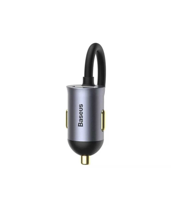 هاب شارژر و شارژر فندکی سریع بیسوس Baseus Share Together Fast Car Charger 120W CCBT-B0G