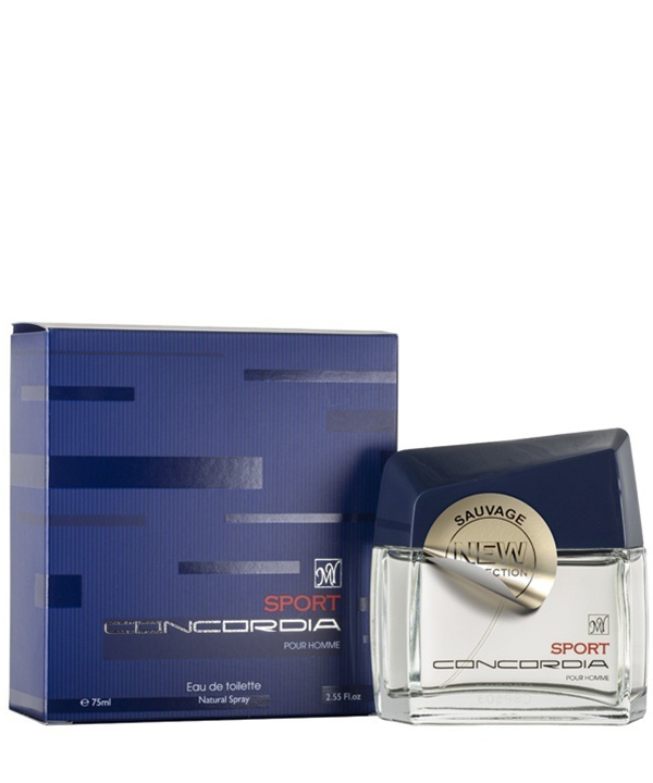 ادوتویلت مردانه مای My مدل Concordia Sport Sauvage حجم 75 میلی‌لیتر