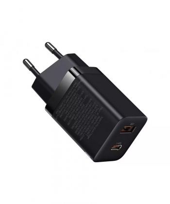شارژر دیواری فست بیسوس Baseus Super sipro quick charger C+U 30W EU CCSUPP-E01