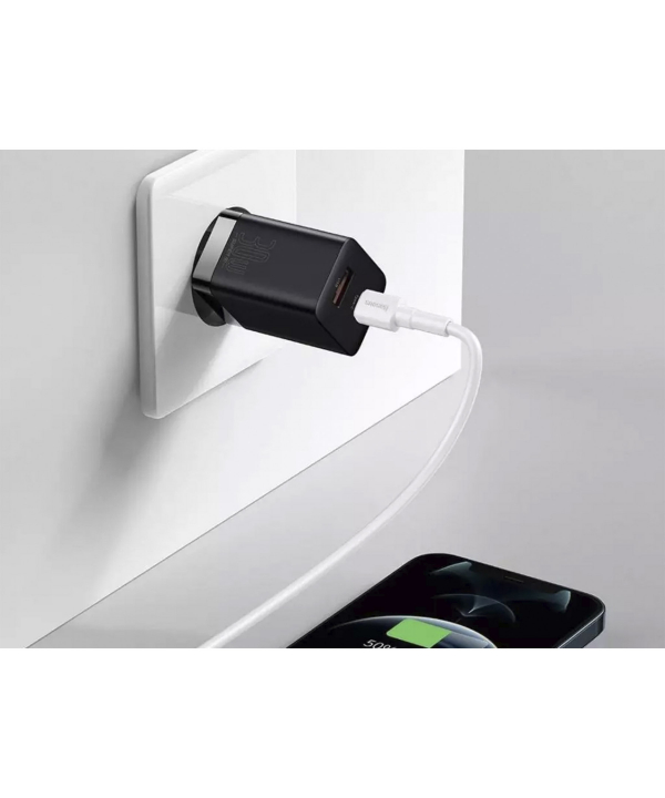 شارژر دیواری فست بیسوس Baseus Super sipro quick charger C+U 30W EU CCSUPP-E01