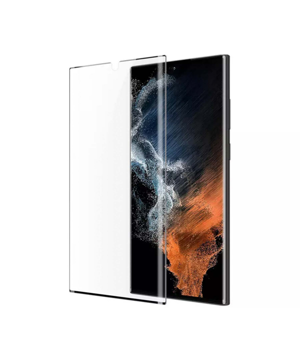 محافظ صفحه نمایش منحنی 2 عددی سامسونگ نیلکین Nillkin Samsung Galaxy S22 Ultra Impact Resistant Curved Film