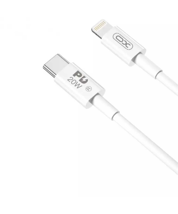 کابل شارژ سریع لایتنینگ به تایپ‌سی یک متری ایکس‌او XO PD 20W fast charging cable NB Q189A