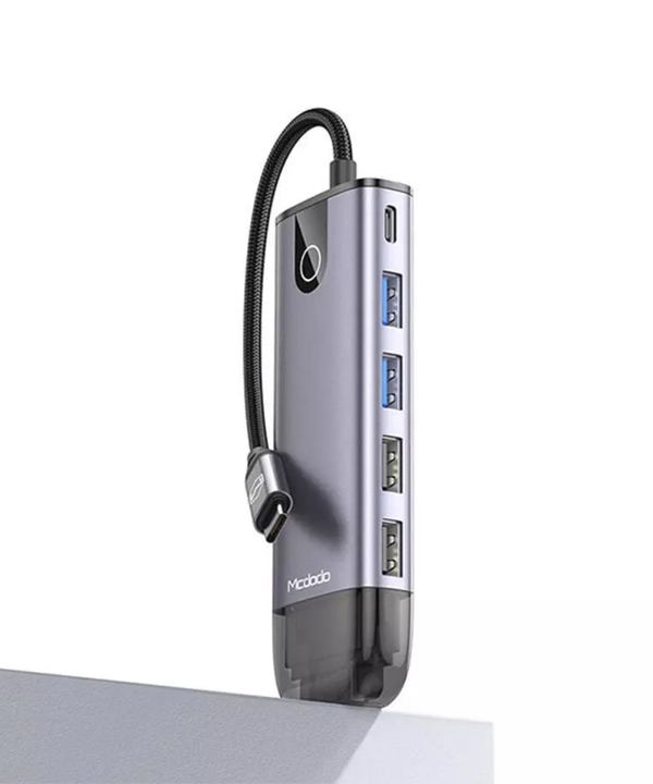 هاب تایپ‌سی 10 پورت مک‌دودو Mcdodo Type-C 10 in 1 Portable HUB HU-7420