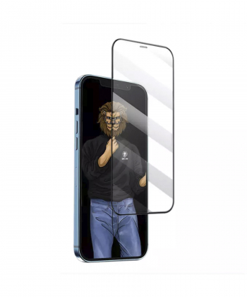 محافظ صفحه نمایش شیشه ای آیفون 12 پرو مکس گرین Green iPhone 12 Pro Max 9H Steve Glass Strong Full Screen Protector
