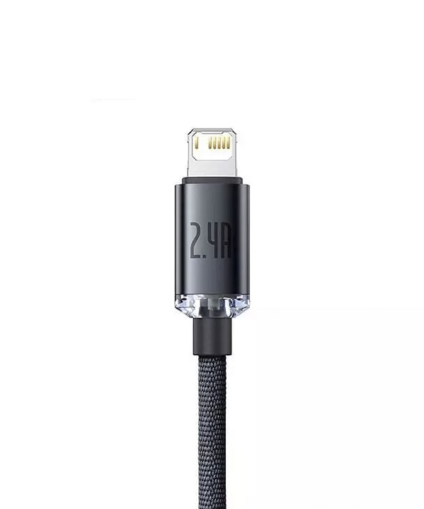 کابل لایتنینگ 2 متری بیسوس Baseus CAJY0000101 Crystal Shine 2m Lightning Cable
