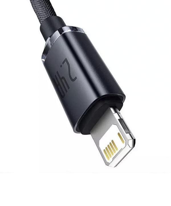 کابل لایتنینگ 2 متری بیسوس Baseus CAJY0000101 Crystal Shine 2m Lightning Cable