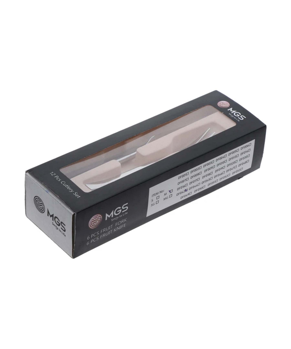 کارد و چنگال میوه‌خوری ام جی اس MGS کد DF043
