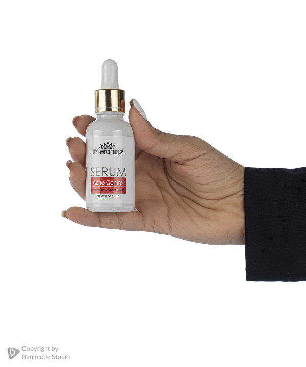 سرم آبرسان مارونگز Marongz حاوی نیاسینامید وZinc PCA حجم 30 میلی‌لیتر