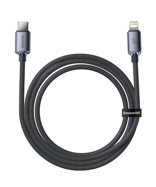 کابل لایتنینگ 2 متری بیسوس Baseus CAJY0000101 Crystal Shine 2m Lightning Cable