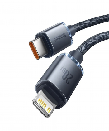 کابل لایتنینگ 2 متری بیسوس Baseus CAJY0000101 Crystal Shine 2m Lightning Cable